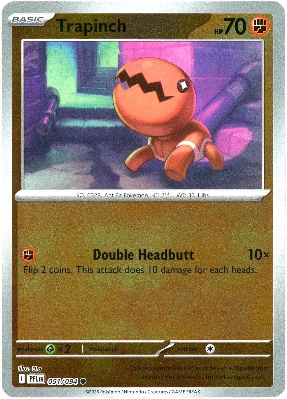 Trapinch [Reverse Holo]
